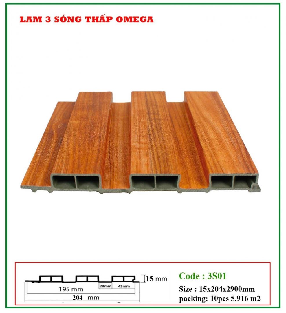 TẤM ỐP LAM SÓNG