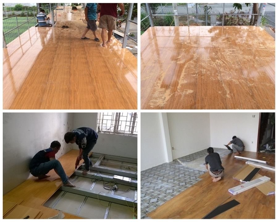 thi công sàn chị lực tại đồng nai